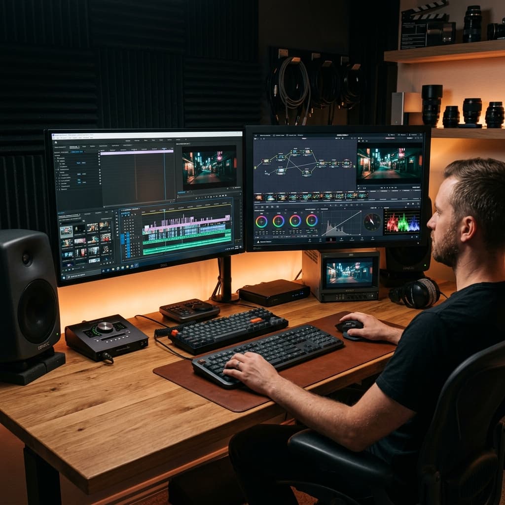 How I Color Grade & Edit High-End Commercial Projects