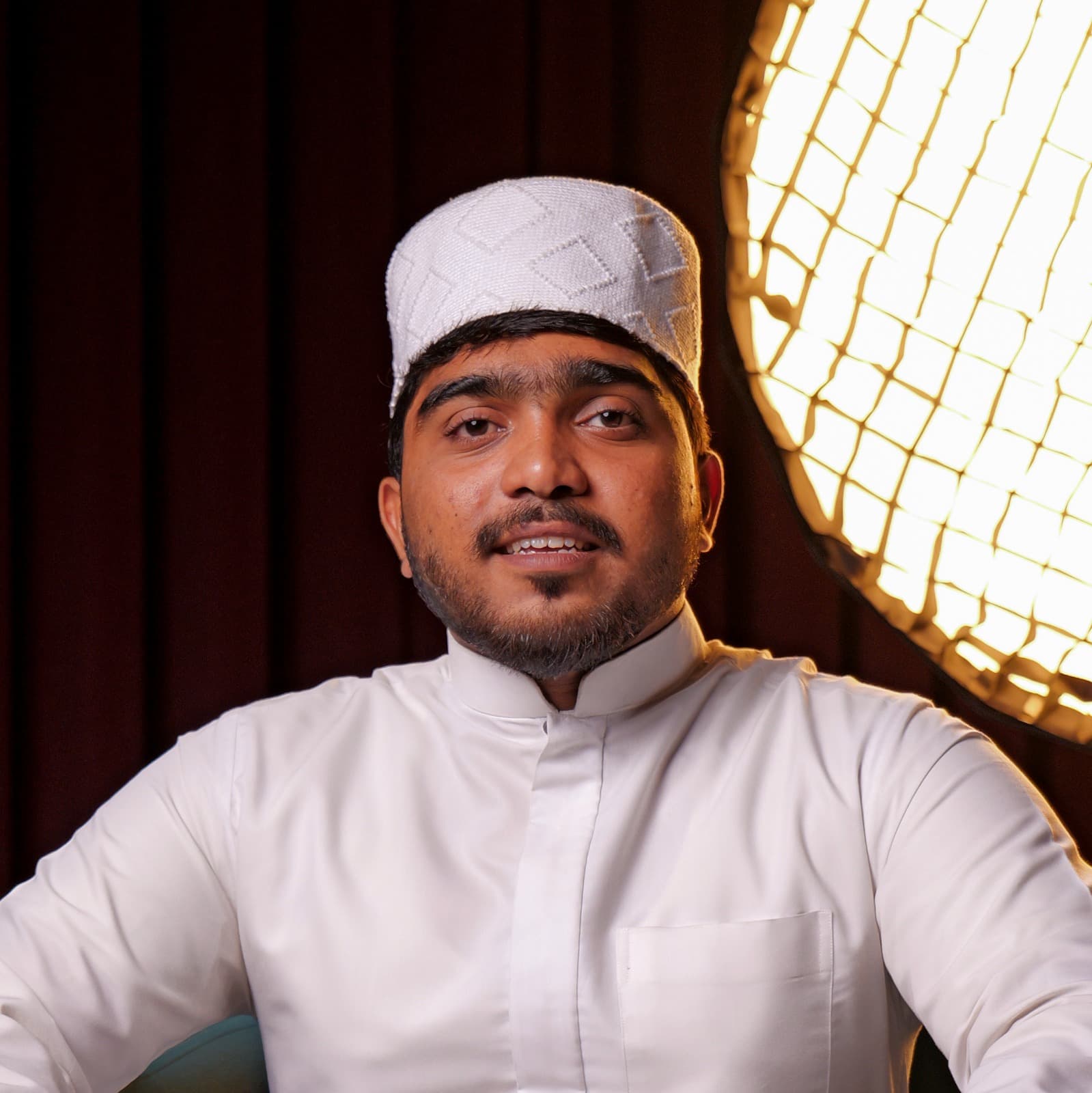 Thwaha Safwan front-facing portrait