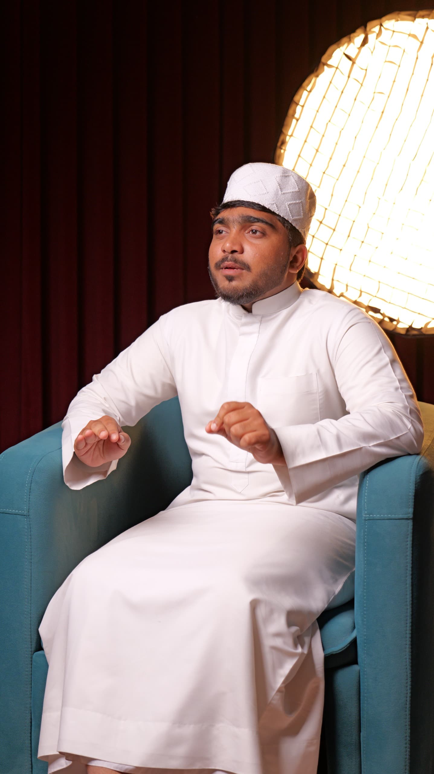 Thwaha Safwan studio portrait